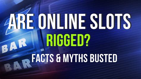 are online slots rigged